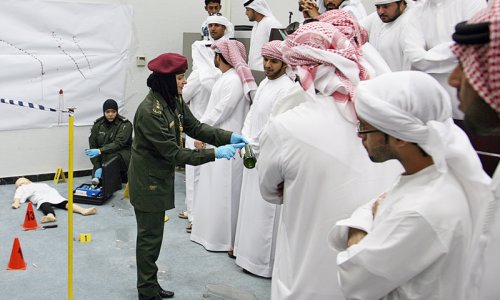Abu Dhabi Police Crime Scene Workshop at Al Ain University