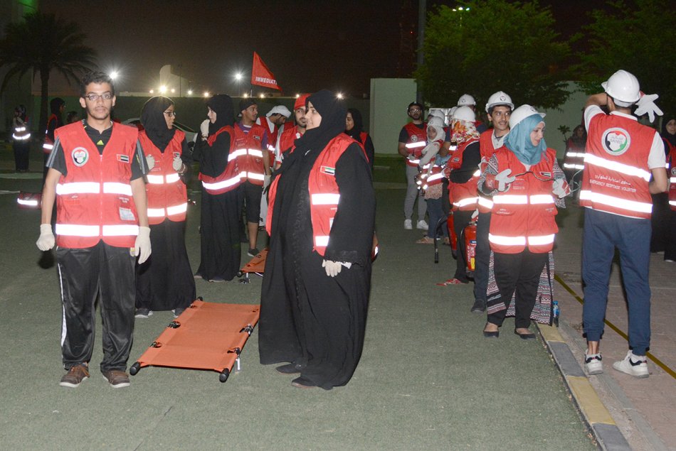 جامعة العين، العين، أبوظبي، ورشة عمل، الإسعافات الأولية