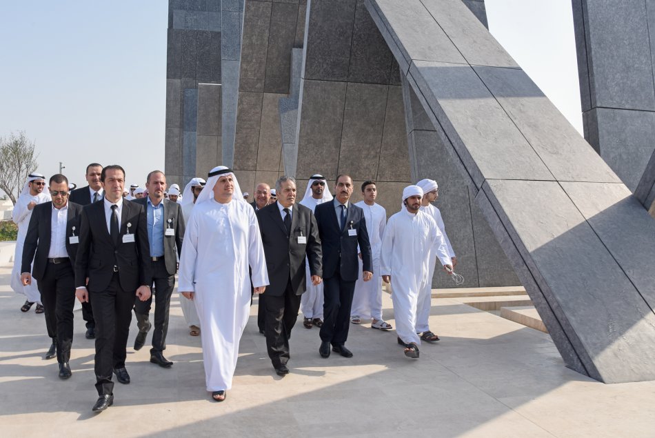 A Delegation from AAU visit “Wahat Al Karama”