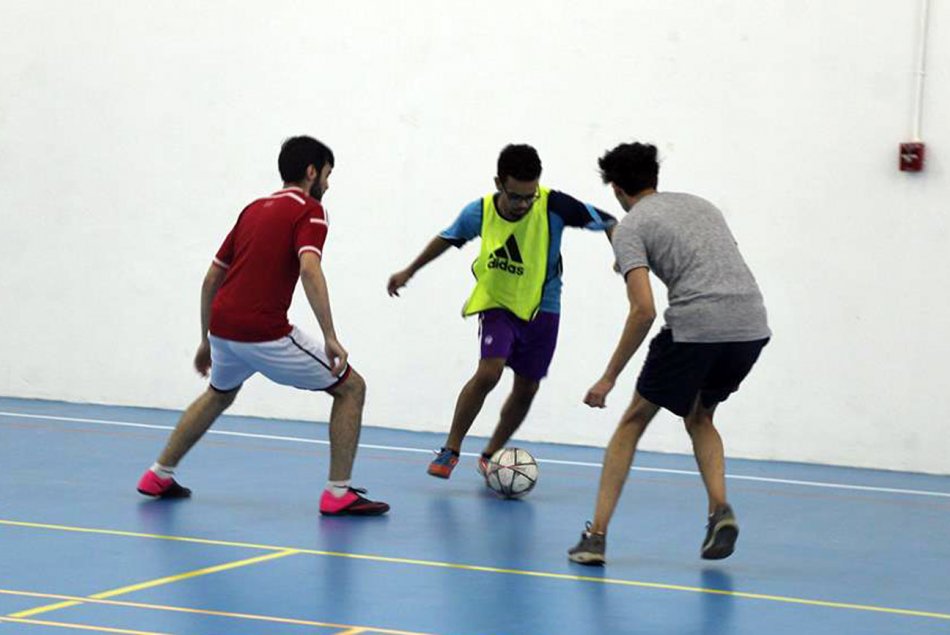 The College of Engineering won the AAU Football Championship Cup