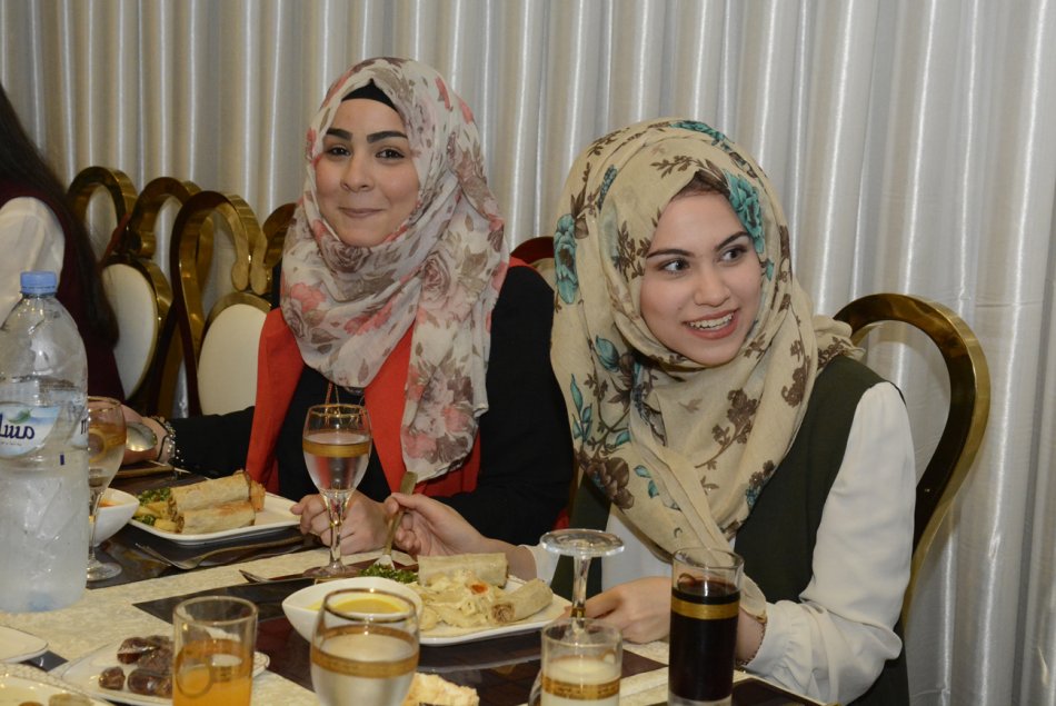 An Iftar Banquet for the AAU’s distinguished students