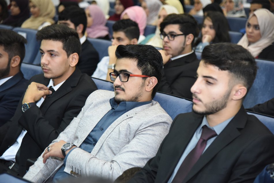 Honoring the high school students from the Association of Jordan 