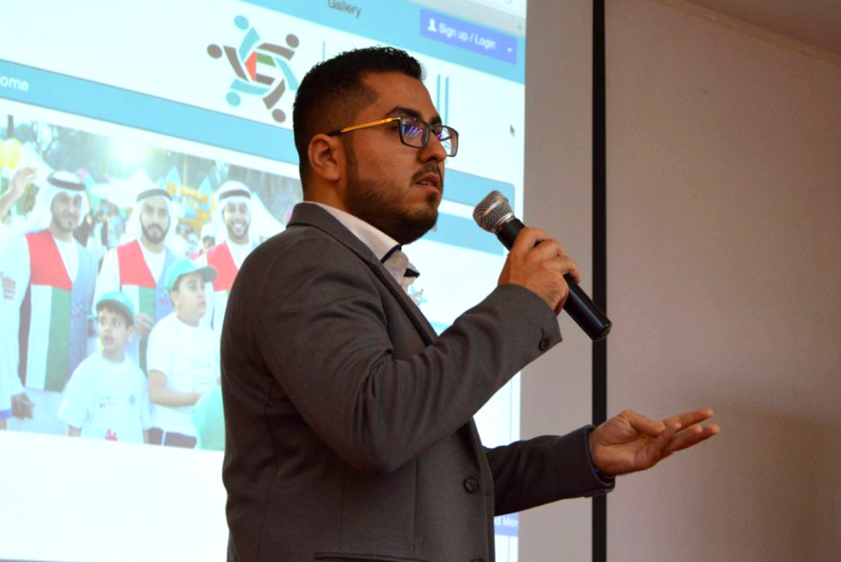 تكريم فريق الوطن التطوعي لطلبة كلية الهندسة