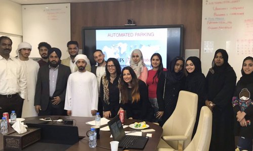 A Visit for AAU students to ITNL Company