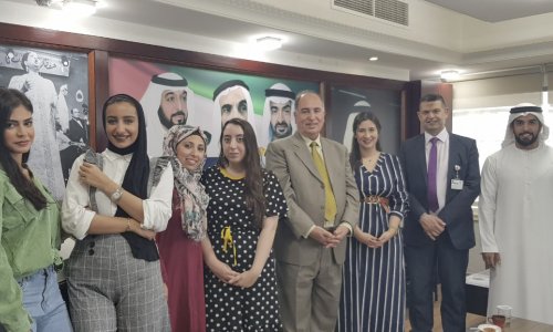 الظبيانية للإعلام تستقبل طلبة إعلام جامعة العين