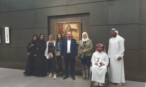 طلبة جامعة العين في 
