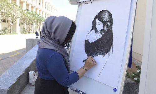 Al Ain University spread the love on the Mother's Day