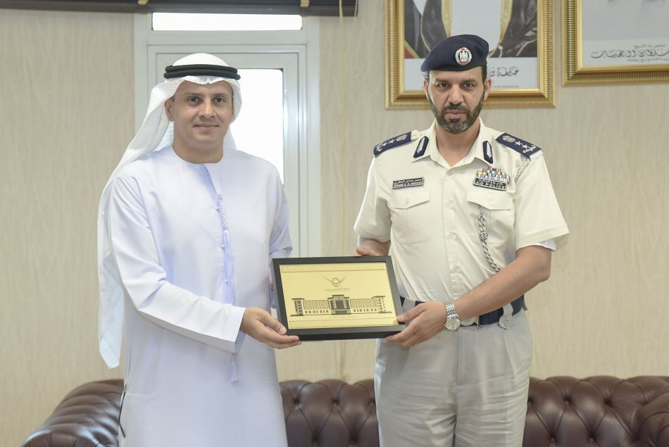 Visit of the AAU Chancellor to Al Ain Police Directorate