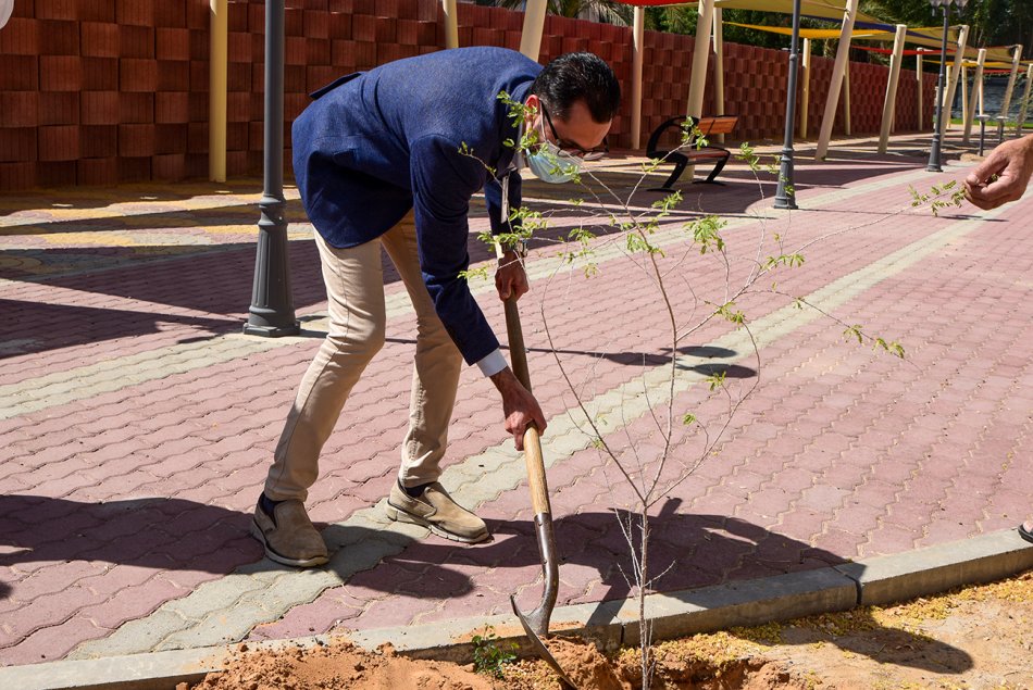 Various activities on the Fifth Annual Environmental Day at AAU