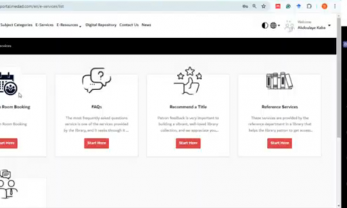 ورشة عمل حول الوصول إلى المكتبة الرقمية لجامعة العين واستخدامها