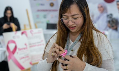 Threads of Hope: Breast Cancer Awareness Event