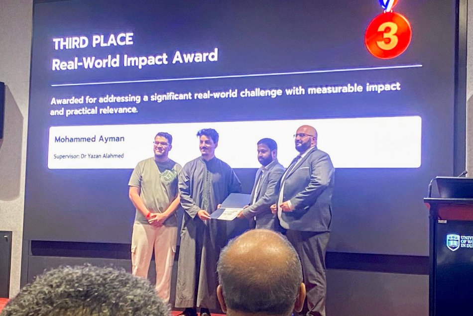 Civil Engineering Students Win Third Place in Engineering Innovation