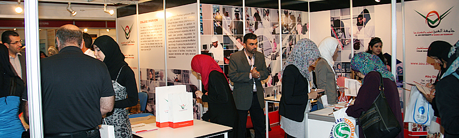 Sheikh Hamdan Bin Rashid Visits AAU Pavilion at DUPHAT